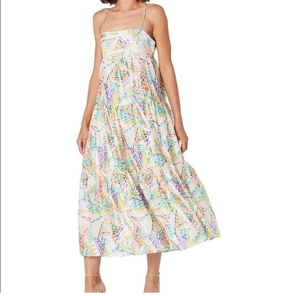 C/MEO Collective Ivory Burnout Set Up Dress Size S